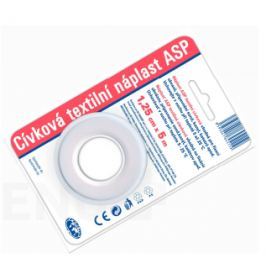 Náplast ASO Cívková tkaná 1.25cmx5m 1ks