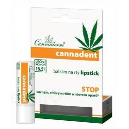 Cannaderm Cannadent balzám na rty lipstick 4.5 g