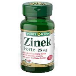 Natures Bounty Zinek FORTE 25mg tbl.100