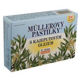 Müllerovy pastilky s kajeputovým olejem 24ks