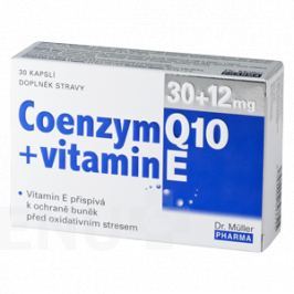 Coenzym Q10 30mg+vitamin E 12mg cps.30 Dr.Müller