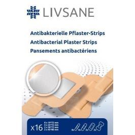 LIVSANE náplast antibakteriální proužky 16ks