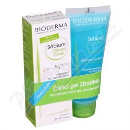 BIODERMA Sébium Global Cov.30ml+2g+Gel mouss.200ml